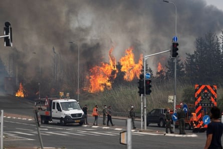 Israel fire
